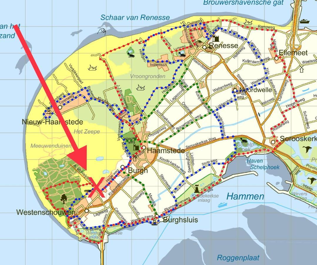 Heerlijk Vrijstaand Huis Aan De Duinen Burgh-Haamstede Zewnętrze zdjęcie